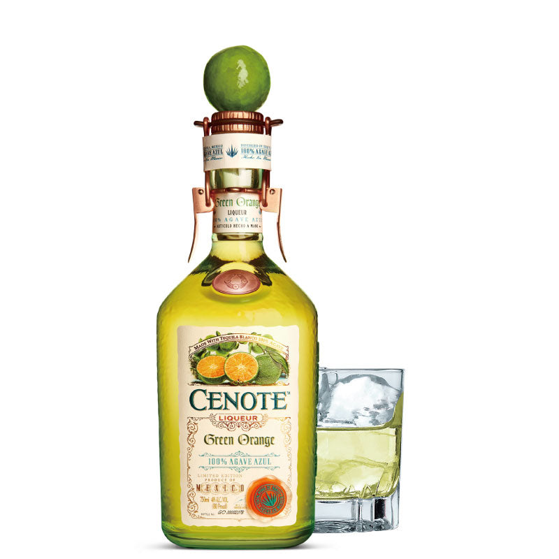テキーラ・セノーテ グリーンオレンジ　〜Cenote Green Orange〜　700ml（瓶）単品
